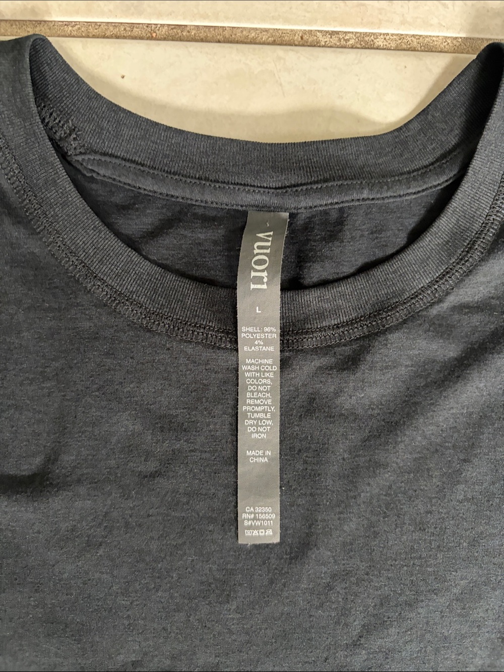 Vuori Black Crewneck Tee - Picture 2 of 6